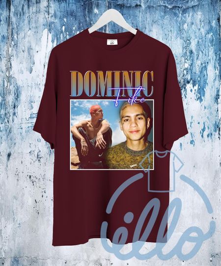 Dominic Fike T Shirt, Pop Rock Rap Hip Hop Music Merch Shirt, Homage 90s Retro Unisex T-Shirt