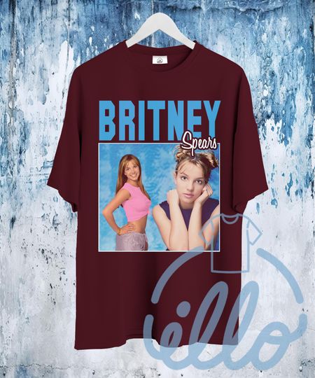 Britney Spears T Shirt, Pop R&B Hip Hop Merch Shirt, 90s Retro Unisex T-Shirt