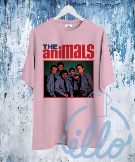 Discover The Animals T Shirt, Pop Rock Band Merch Shirt, 90s Retro Unisex T-Shirt