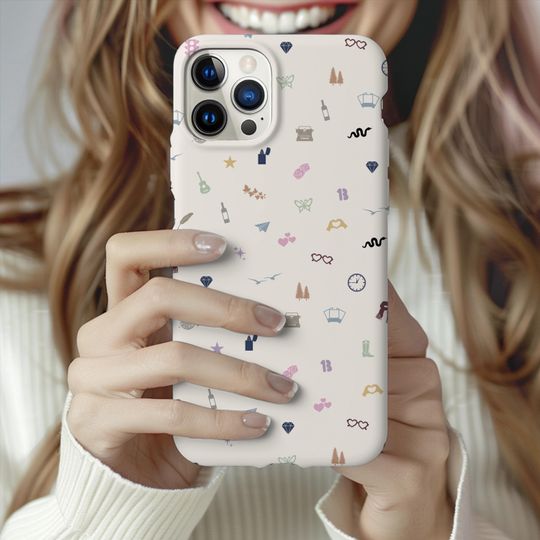 Discover TS Eras Symbols Phone Case | Taylor Phone Case for iPhone | Eras Tour Aesthetic Phone Case