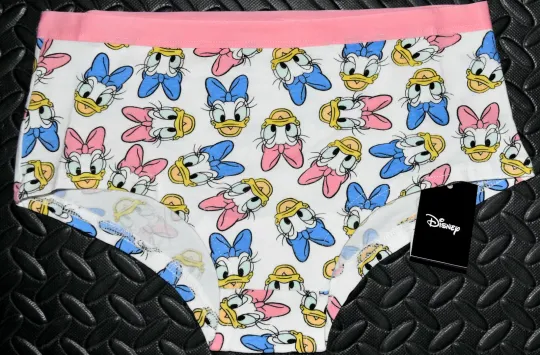 Daisy Duck Knickers Disney Panties Ladies Underwear UK Sizes 6 to 24