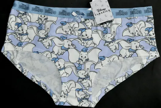 Discover Dumbo Knickers Disney Panties Underwear Ladies UK Sizes 8 to 20