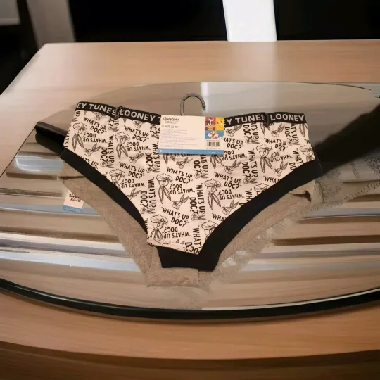AUTHENTIC Disney Looney Tunes Womens Panties Hipsters 3 Pack Multicolor Size XL