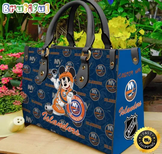 Discover NewYorkss Team Islandersd Leather Bag, Personalized Hockeys Team Leather Bag