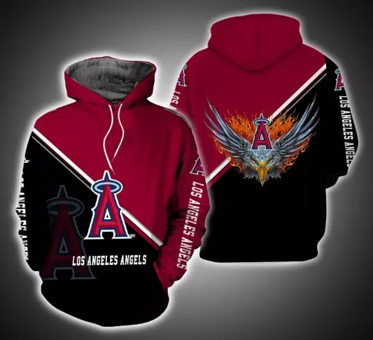 Discover Los Angeles Baseball Team Angelss 3D Hoodie