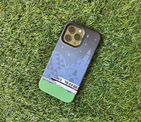 Disney-inspired Monorail Black Phone Case  Magic Kingdom & EPCOT Design
