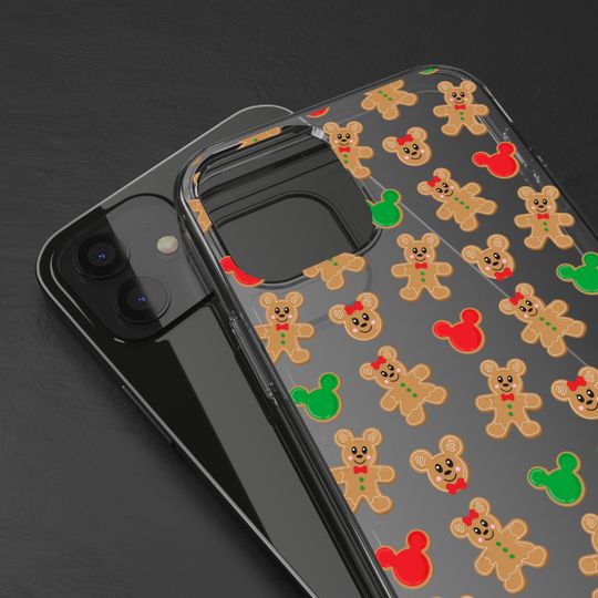 Disney Christmas Gingerbread iPhone & Samsung Case | Mickey Mouse and Minnie Mouse