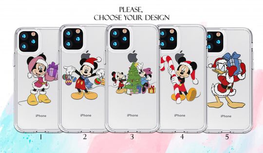 Disney iPhone 16 15 14 13 case Mickey Mouse  case Christmas iPhone 11 12 case   iPhone Xr case