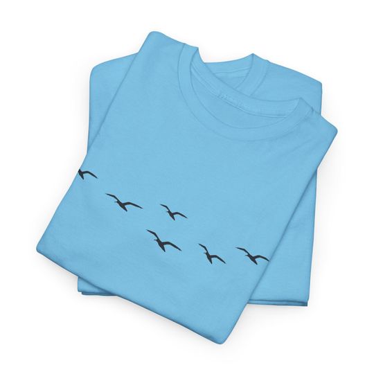 Discover Simple Seagull T Shirt