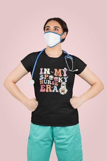 Discover Halloween Nurse Taylor Fan Tshirt Nurse T Shirt Halloween tees Graphic halloween shirt Murse tshirt Spooky Nurse t-shirts