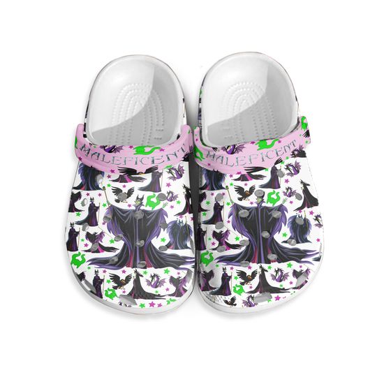 Maleficent Clogs Shoes, Maleficent Clogs Shoes