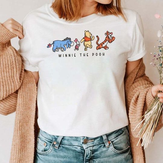 Discover Winnie The Pooh Friends Shirt, Pooh Tigger Eeyore Piglet, Pooh Disneyland Trip Shirt, Pooh Walt Disney World Trip, Pixar Funny Gift