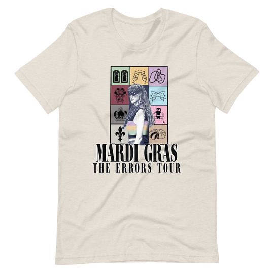 Discover The Errors Tour Unisex t-shirt