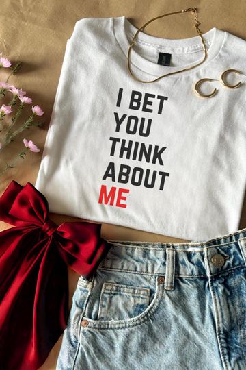 Discover Red Lyric variation T-Shirt | 6 variations | Graphic Tee | Red Vinyl T-Shirt print