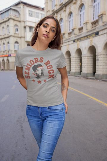 Senior Girl Tshirt, High School Shirt, College T shirt, Teen Girl Gift, Graphic T shirt, Soft Triblend, Fitted Tee, Slim Fit T-Shirt