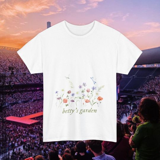 Discover Betty t-shirt, Betty's Garden t-shirt, taylor version t-shirt, Eras Tour t-shirt, folklore t-shirt
