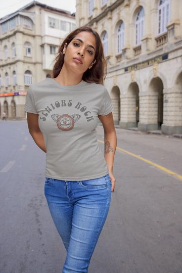 Senior Girl Tshirt, High School Shirt, College T shirt, Teen Girl Gift, Graphic T shirt, Soft Triblend, Fitted Tee, Slim Fit T-Shirt