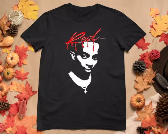Playboi Carti Whole Lotta Red Album Cover Wall Rap T Shirt