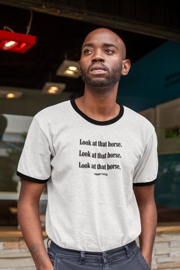 Discover Look At That Horse Cowboy Carter Act II Beyonce Cowgirl Rodeo Western Country Concert Ringer T-Shirt