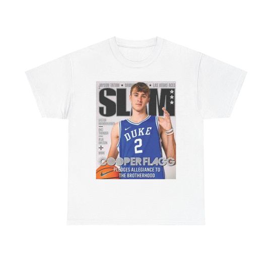 Discover Cooper Flagg Graphic Tee, Sports Apparel NBA Style Shirt