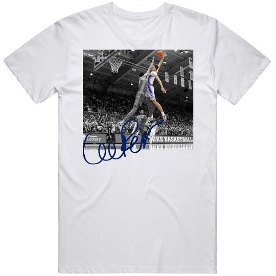 Discover Cooper Flagg Slam Dunk March Madness Duke Basketball Fan Gift T Shirt