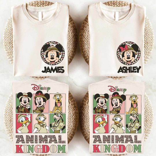 Mickey and Friends Safari Shirts, Animal Kingdom Shirt, Disney Custom Safari Shirt, Hakuna Matata Tees, Disney World Shirt, Wdw Safari Shirt