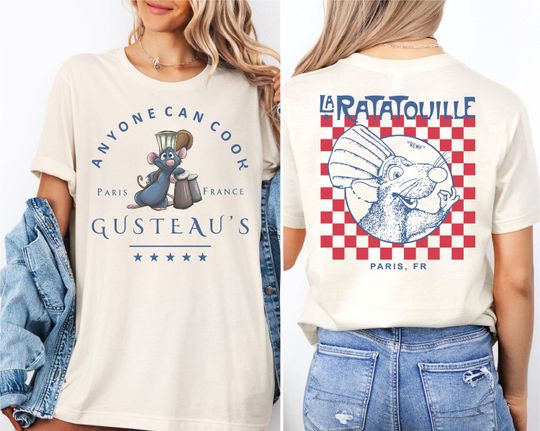 Ratatouille Remy Chef Anyone Can Cook Shirt, Little Chef Remy Tee, Ratatouille Shirt, Ratatouille Paris France Shirt, Remy Gusteau's Shirt