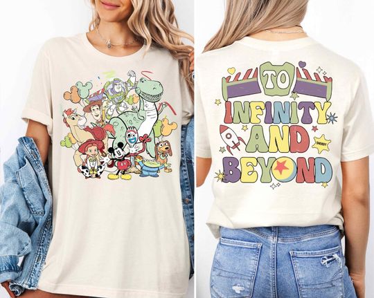Toy Story To Infinity And Beyond Shirt, Disney Pixar Toy Story Shirt, Buzz Lightyear shirt, Sheriff Woody shirt, Magic Kingdom shirt