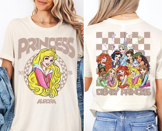 Disney Princess Aurora Shirt, Disney Girls Trip 2025 Shirt, Disney Vacation Shirt, Sleeping Beauty Tee, Princess Aurora Sleeping Beauty Tee