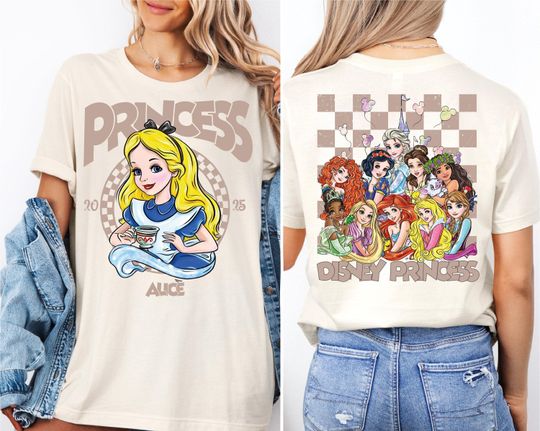 Disney Princess Alice Shirt, Disney Girls Trip Shirt, Disney Vacation Shirt, Princess Matching Tee, Alice Shirt, Alice In Wonderland Shirt