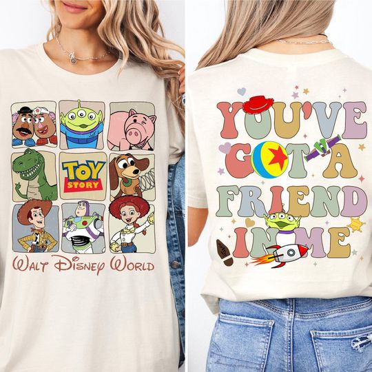 Discover Walt Disney World Toy Story Shirt, You've Got A Friend In Me Shirt, Toy Story T-shirt, Disney Family Trip Tee, Toy Story Characters Shirt