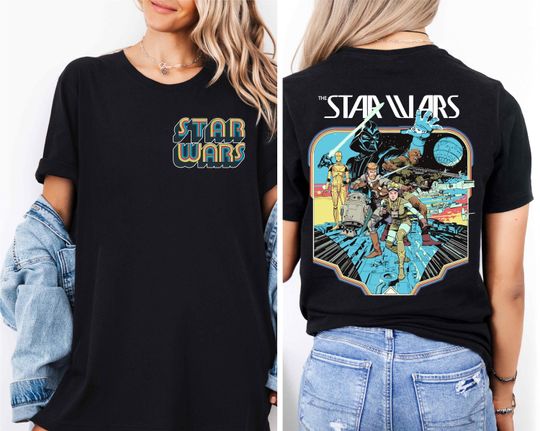 Disney Star Wars Shirt, Galaxy's Edge Shirt, Darth Vader Shirt, Mandalorian Shirt, Chewbacca Shirt, Star Jedi Shirt, Luke Skywalker Shirt