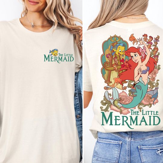 Discover The Little Mermaid Ariel Shirt, Disney Girls Trip Tee,  Ariel Mermaid Shirt, Disney Ariel Shirt, Disney Princess Shirt, Ariel Flounder Shirt