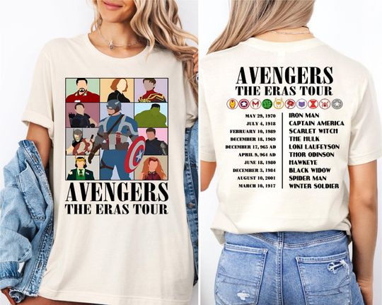 Discover Avengers Tour T-Shirt, The Marvel Tour Shirt, Marvel Avengers Tees, Disney Heroes Shirt, WDW Superhero Avengers Tees, Disneyworld Trip Tees