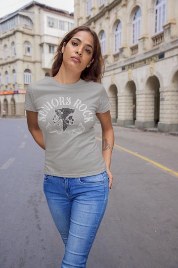 Senior Girl Tshirt, High School Shirt, College T shirt, Teen Girl Gift, Graphic T shirt, Soft Triblend, Fitted Tee, Slim Fit T-Shirt