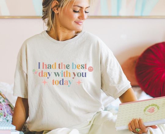 Discover I Had The Best Day With You Today Teacher Tee, Swift Inspired, Fearless TV, Teacher Gifts, Super Soft Style Shirt