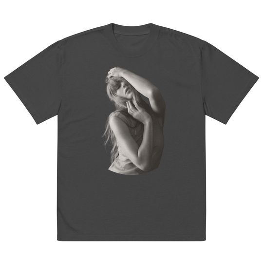 Discover Taylor TTPD Graphic Oversized Faded Tee