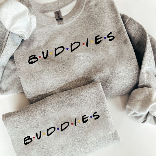 Friends Sweatshirt | Matching Family Sweatshirts | Father Son Matching | Christmas gift for Dad, Gift for him | Friends TV Show