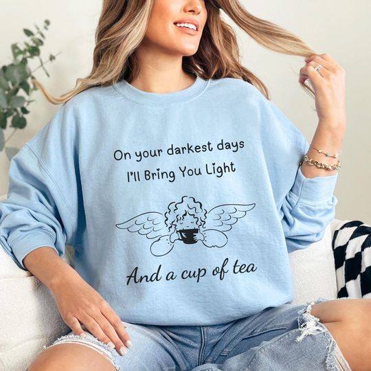 Angel Sweater Support Sweatshirt Love Sweatshirt Inspirational Hoodie Kindness Sweatshirt Positive Sweatshirt You Matter Friends Sweatshirt