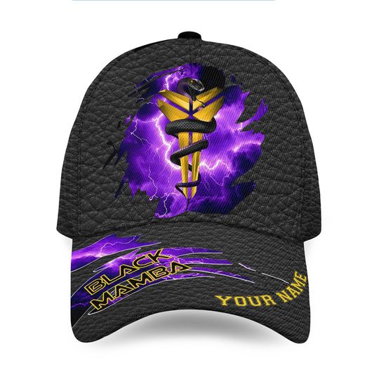 Personalized Kobe Bryant x Los Angeles Lakers Classic Cap, Simple Cap