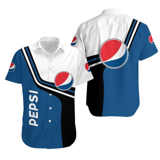 Pepsi Hawaiian Shirt, Pepsi Fan, Summer aloha vacaion Shirt