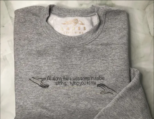 Discover FOLK... Lyric Customizable Sweatshirt/Crewneck, Hoodie