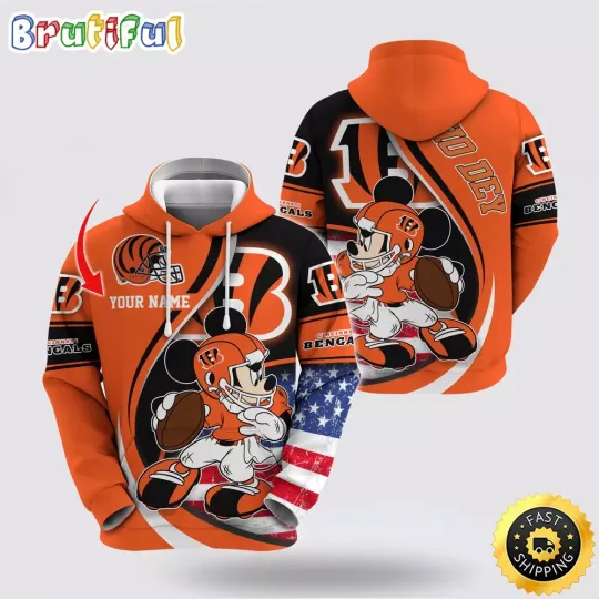 Discover Cinss Team Bengalss Character Hoodie, Men and Women Hoodie