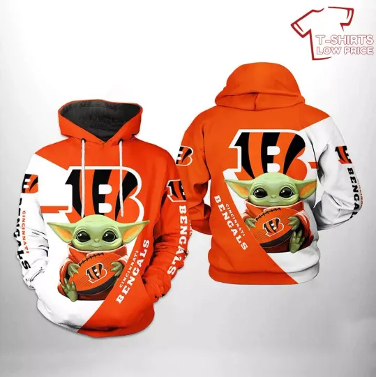 Discover Cincinnss Team Bengalsss 3D Hoodie, Men and Women Hoodie