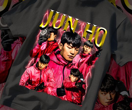 Discover Wi Ha-joon Inspired Vintage Graphic T-Shirt | Retro Korean Actor Fan Tee for Men and Women | Comfortable Cotton | Perfect for K-Drama Fans