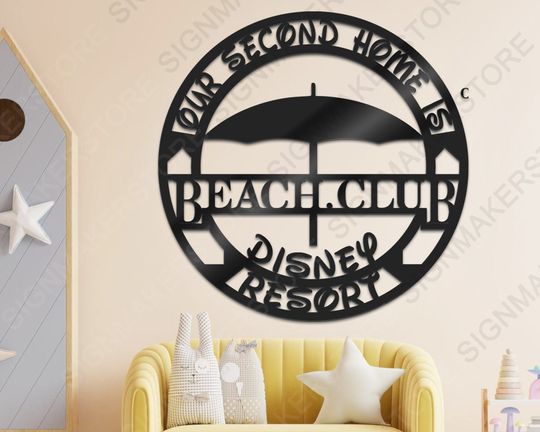 Personalized Disney Metal Sign, Home Castle Metal Sign, Disney Metal Gift For Rsort, Magical Wall Art, Disney Guest Room Decor, Disney Gifts