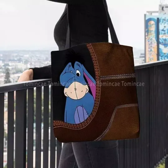 Discover Eeyore Tote Bag, Funny Eeyore Lovers Gift, Disney Eeyore Donkey Bag