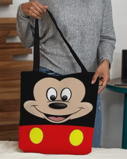 Mickey Mouse Tote Bag, Mickey Handbag, Mickey Lovers Gift Bag