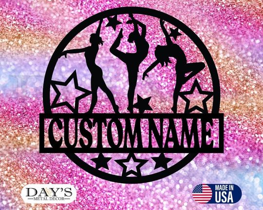 Discover Personalized Dancer Sign, Dance Studio Metal Sign, Gift For Her, Metal Signs, Dance Team Sign, Dance Gift, Gift For Daughter, Ballet Sign