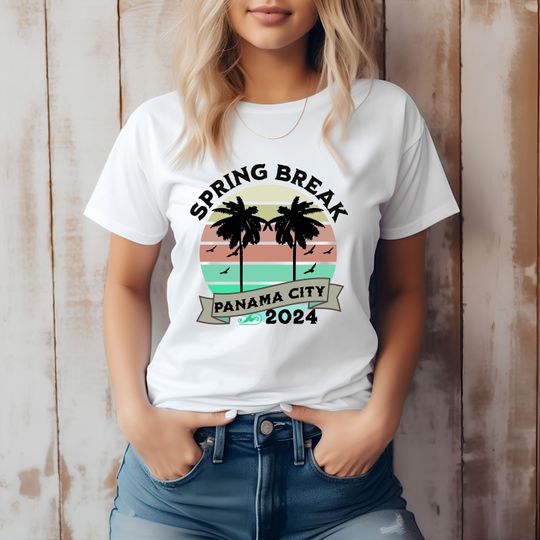 Spring break t shirt, Panama City shirt, Spring break tee, Vacation t shirt